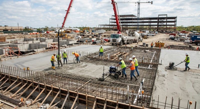 Commercial Slab Construction in Pinellas County, FL