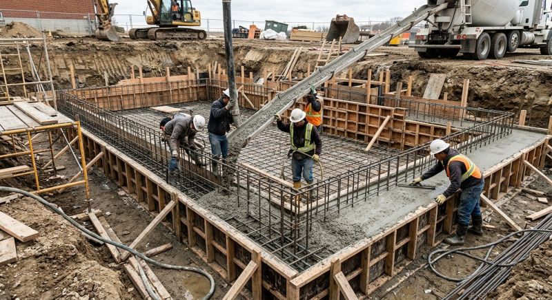 Concrete Foundation Pouring in Clearwater, FL