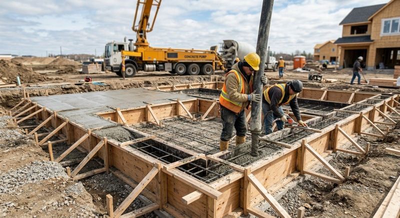 Foundation Wall Pouring in Tampa, FL