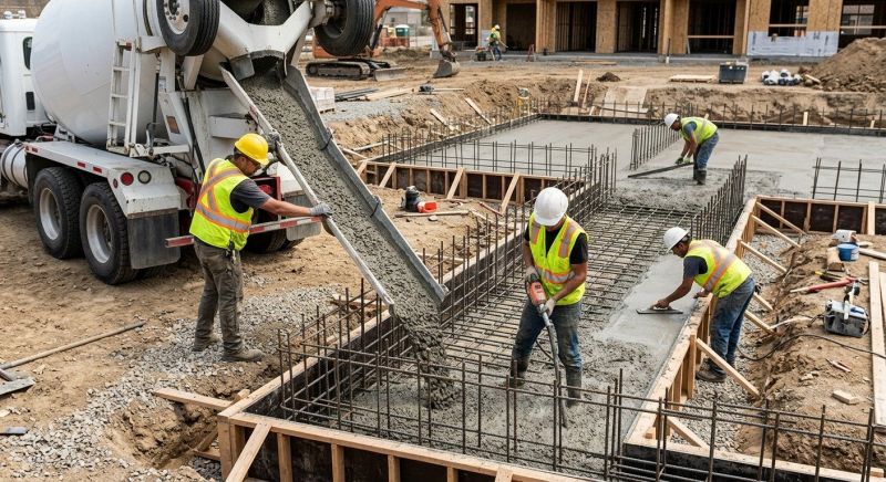 Foundation Wall Pouring in Tarpon Springs, FL